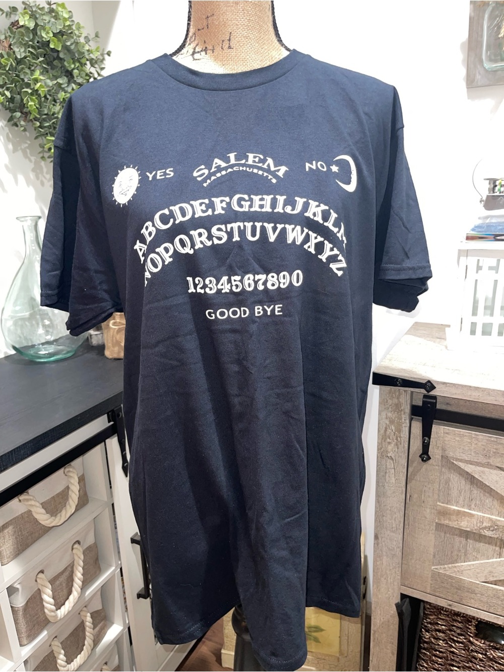 Black Salem Ouija Graphic Tee - Men